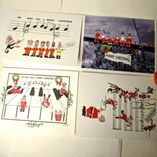 Card: Santa holiday Series
