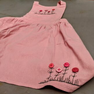 Apron: Nordic style apron linen and cotton KIDS