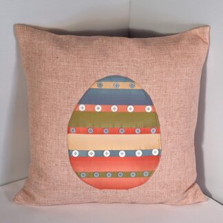 Cushion: Easter Egg Pillow with buttons