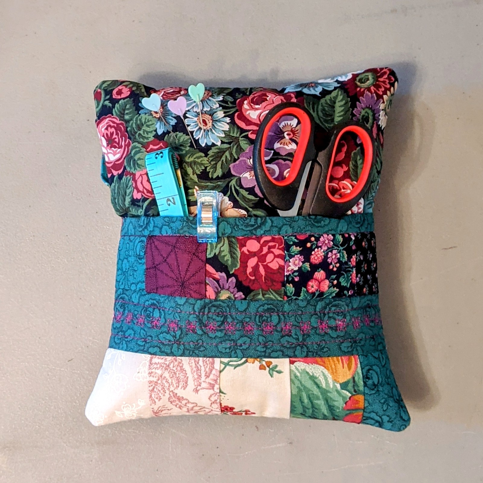 Pillow Pocket Pincushion Sewing Kit - Image 10