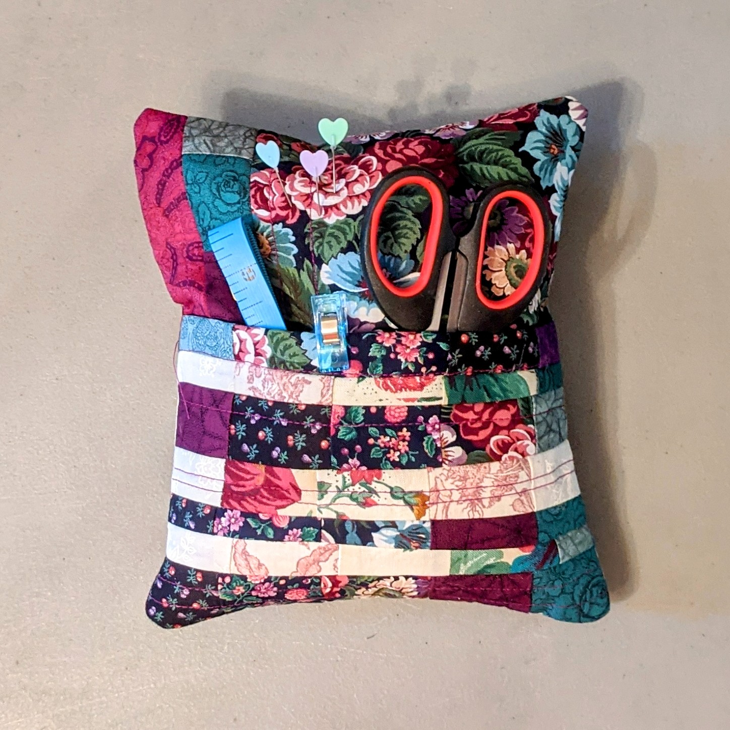 Pillow Pocket Pincushion Sewing Kit - Image 11