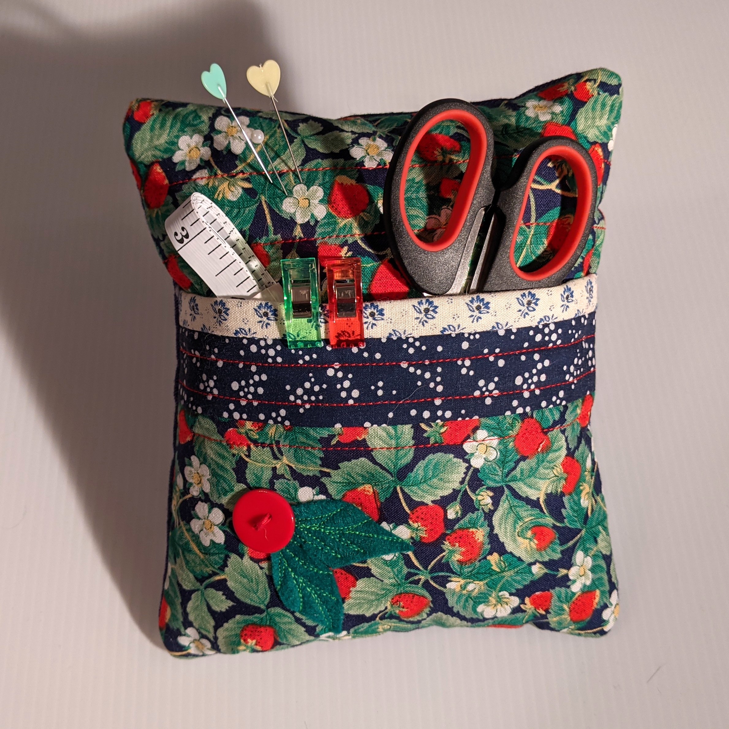 Pillow Pocket Pincushion Sewing Kit - Image 2