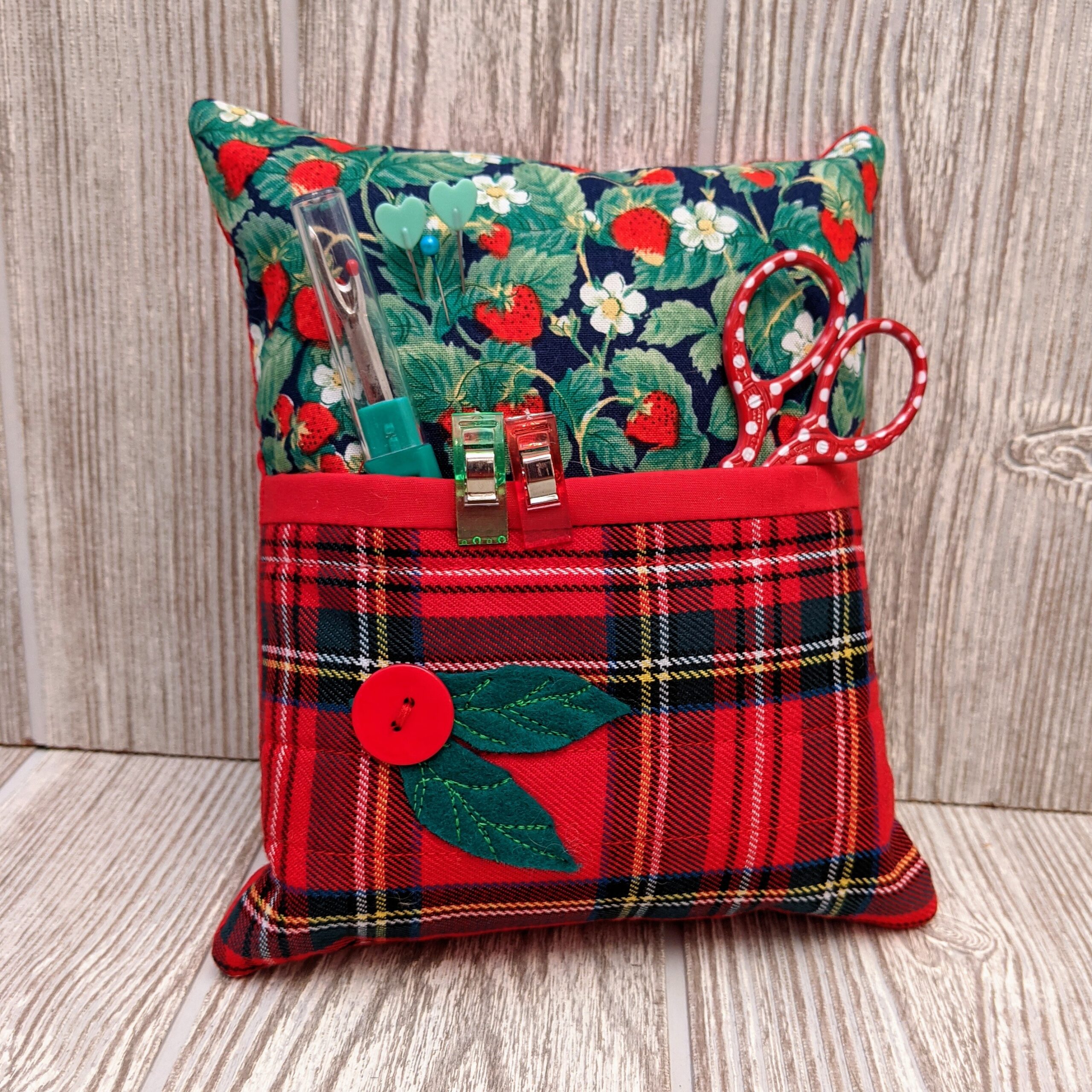 pincushion sewing kit