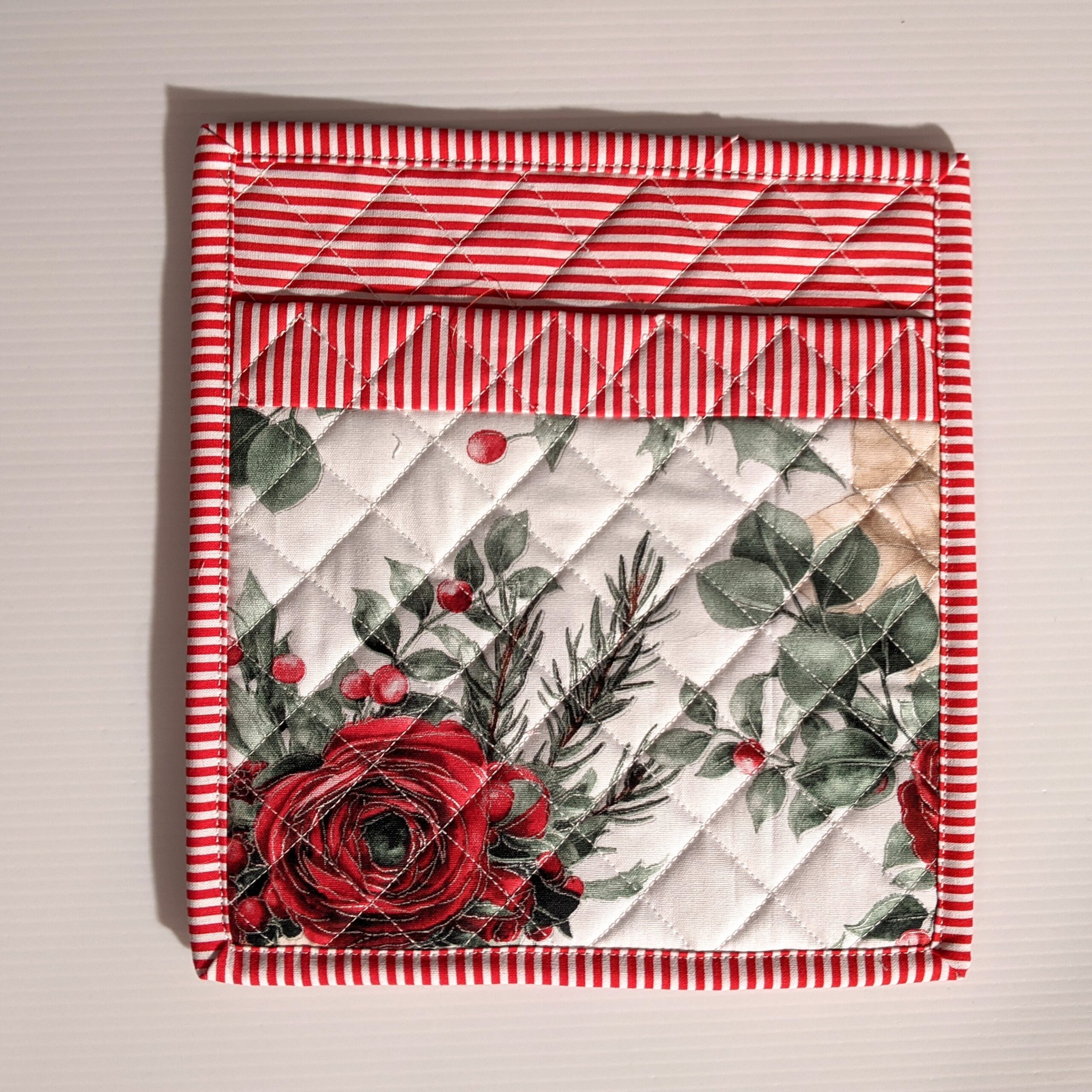 Pot Holder with pocket, quilted - Image 11