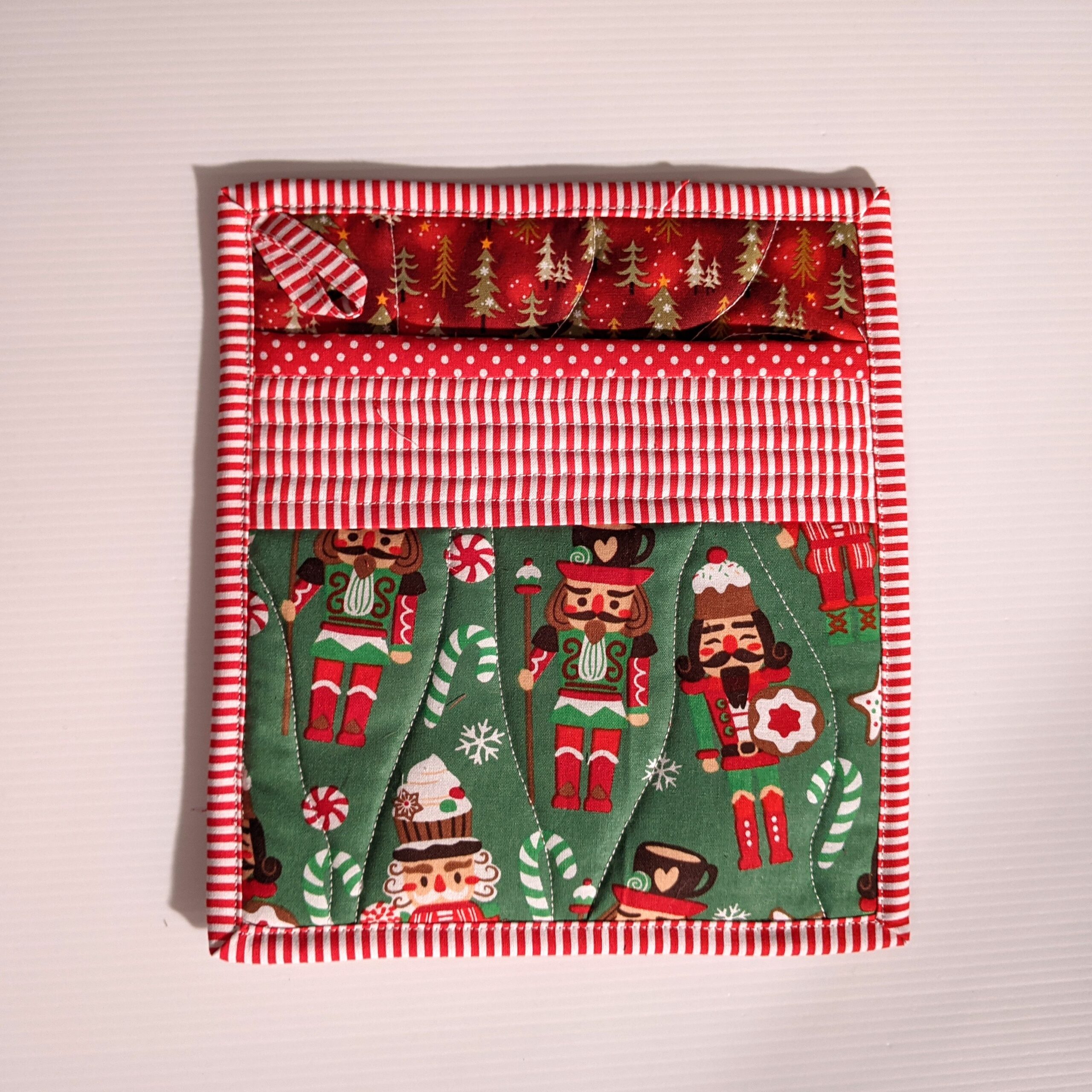 Pot Holder with pocket, quilted - Image 5