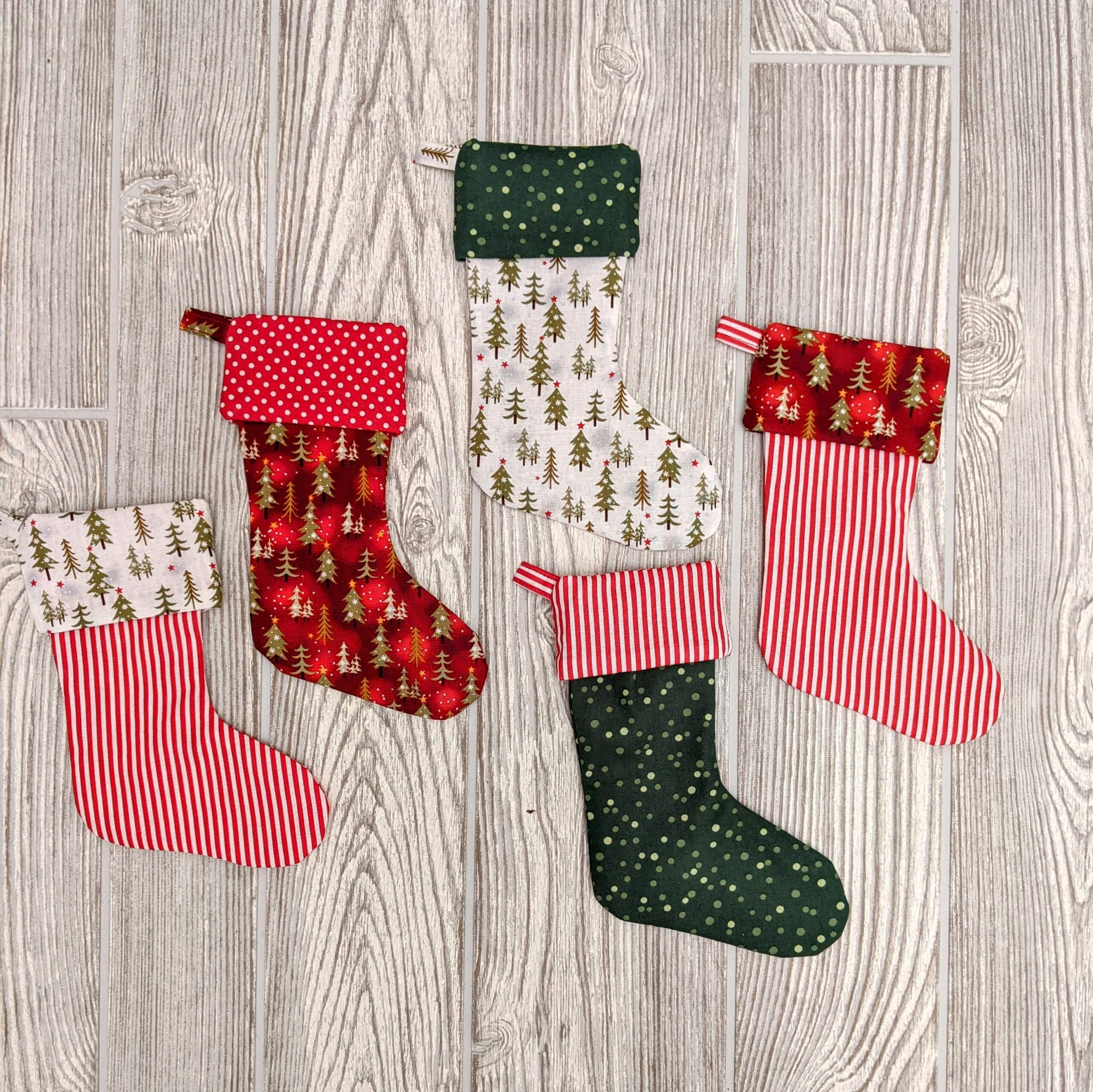Ornament: Stocking, mini Christmas stocking - Image 3