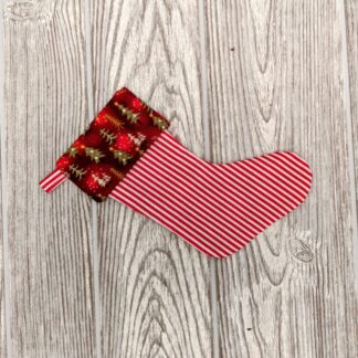 Ornament: Stocking, mini Christmas stocking