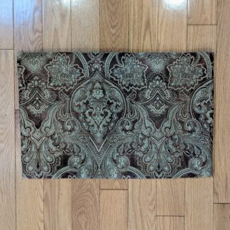Lumbar Cushion:gold and brown pattern one cushion cover