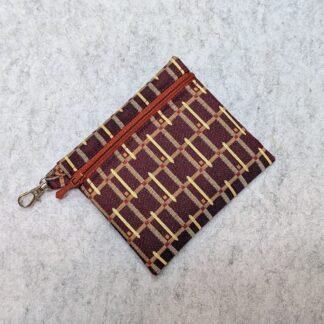 Bag: Change purse- unlined with clip